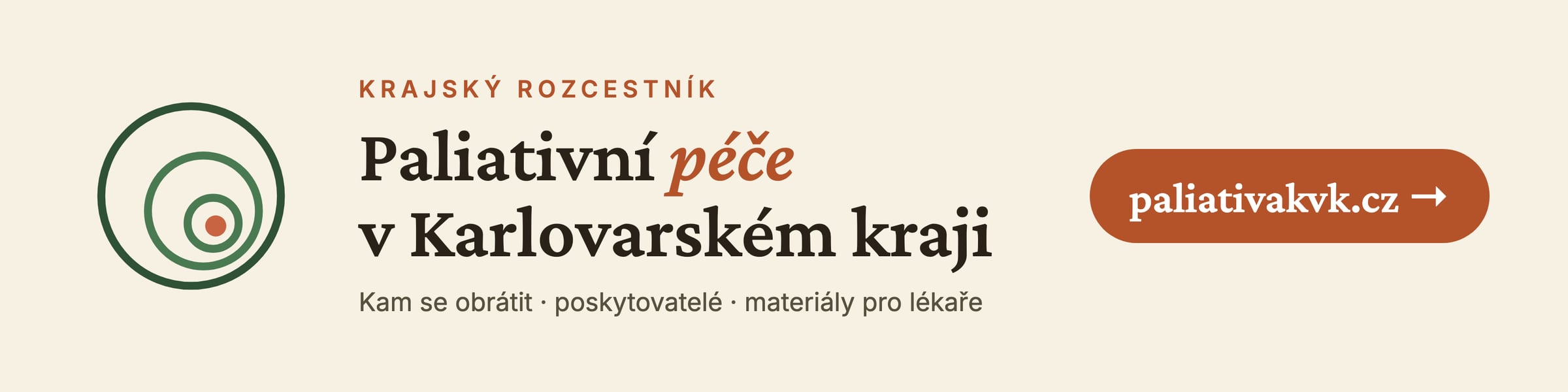 Krajský rozcestník paliativní péče v Karlovarském kraji – paliativakvk.cz